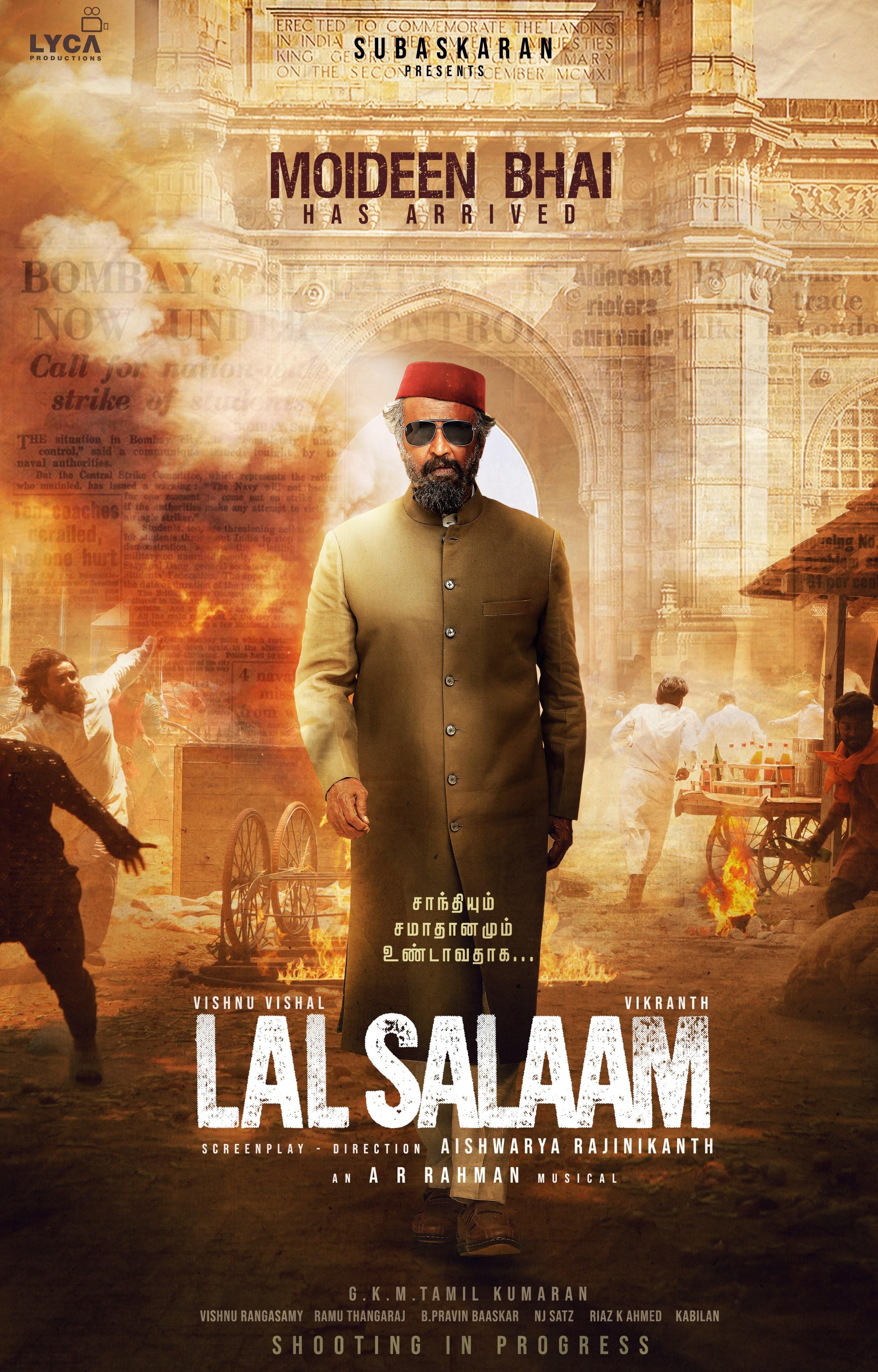 Lal Salaam Rajinikanth plays a Muslim in a communistpaint movie